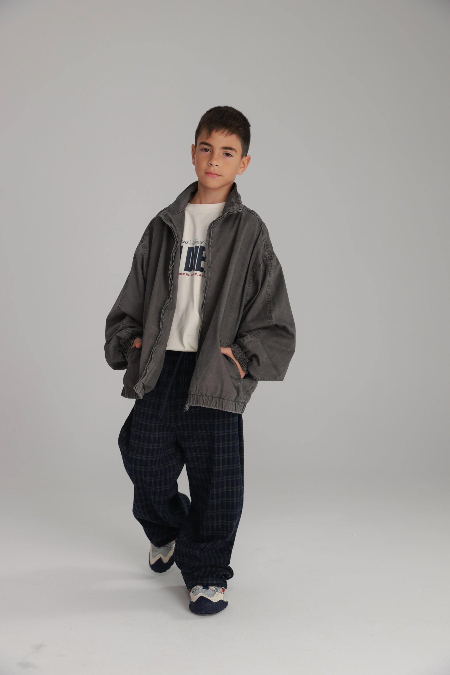 ג'קט ניל אפור