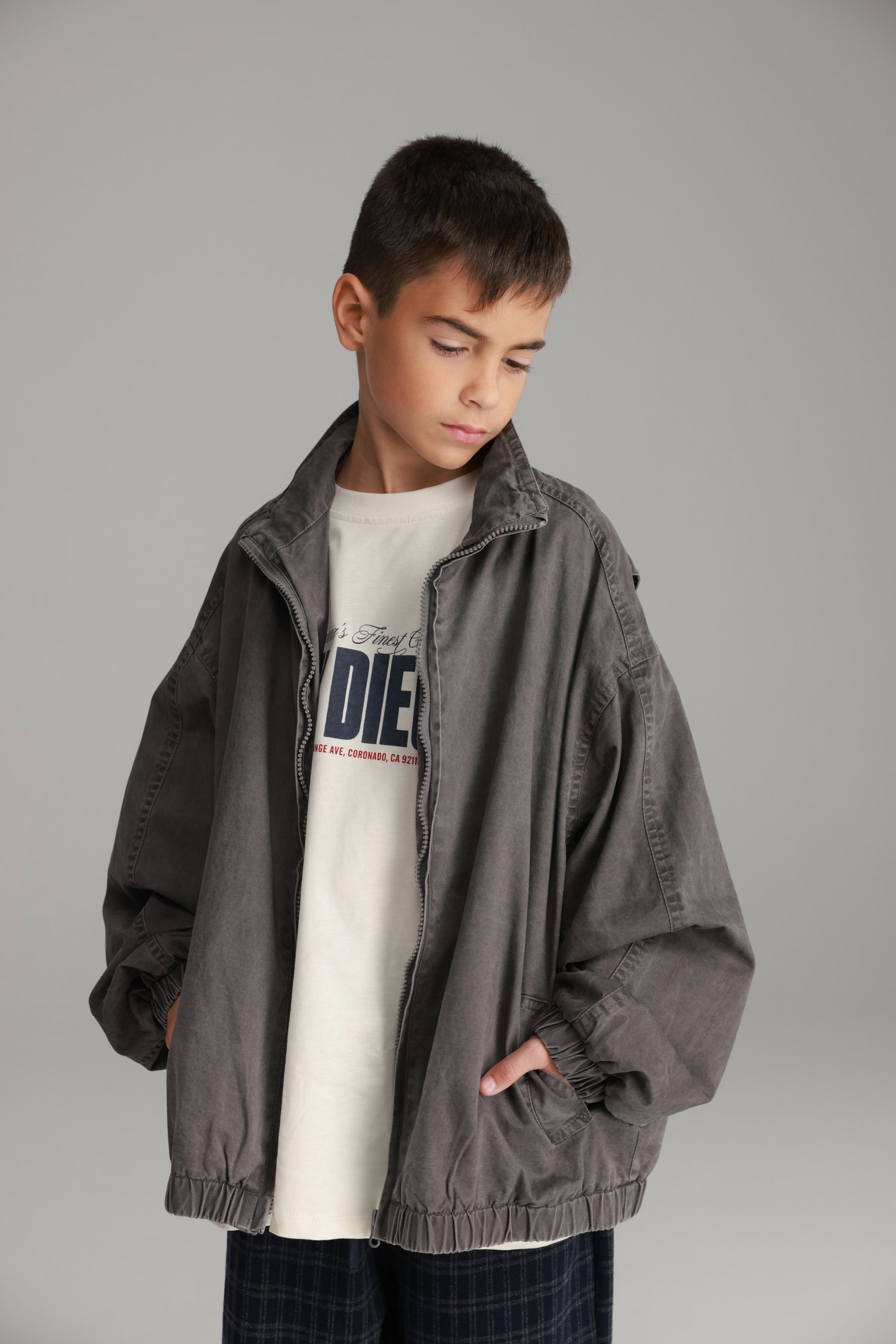 ג'קט ניל אפור