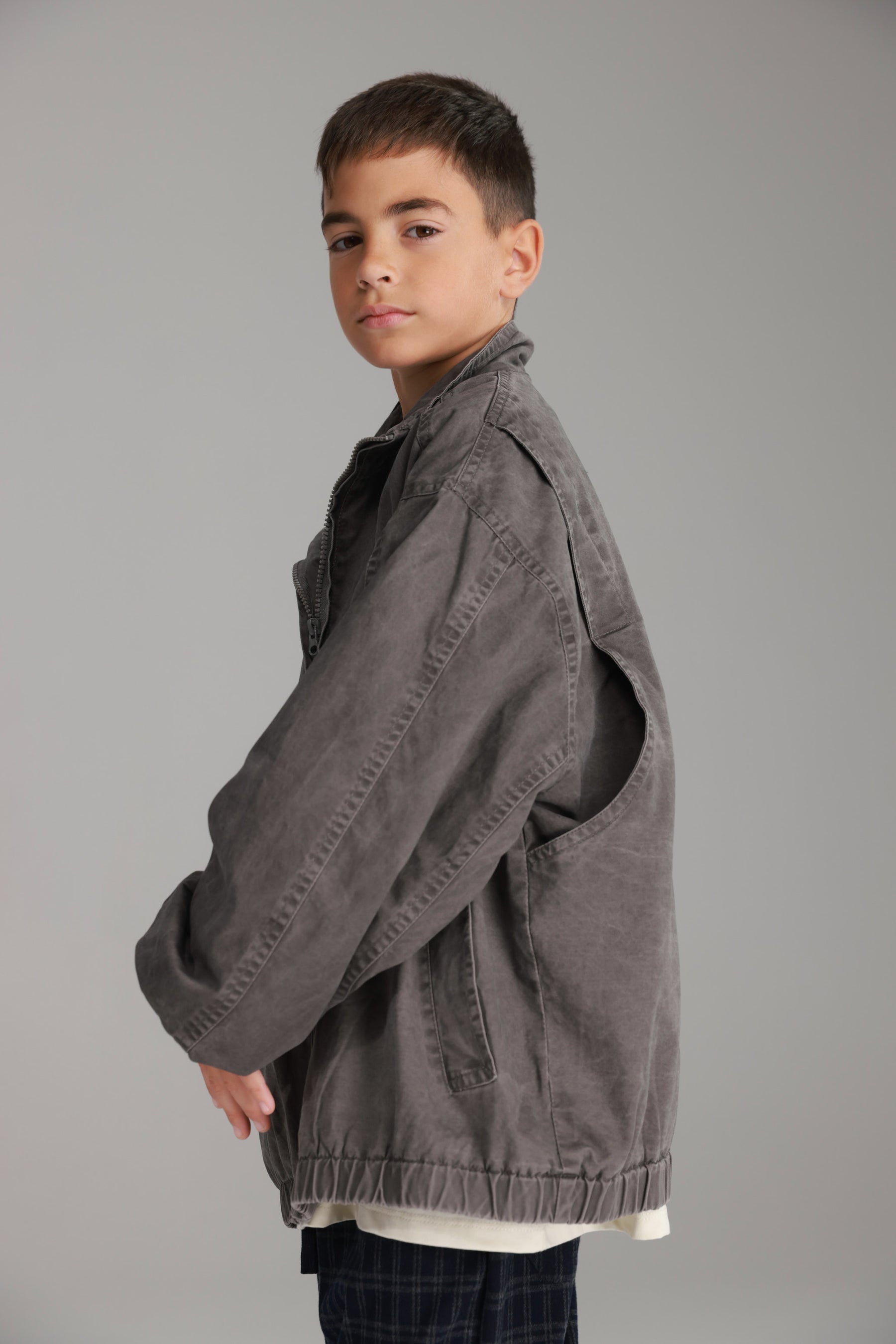 ג'קט ניל אפור