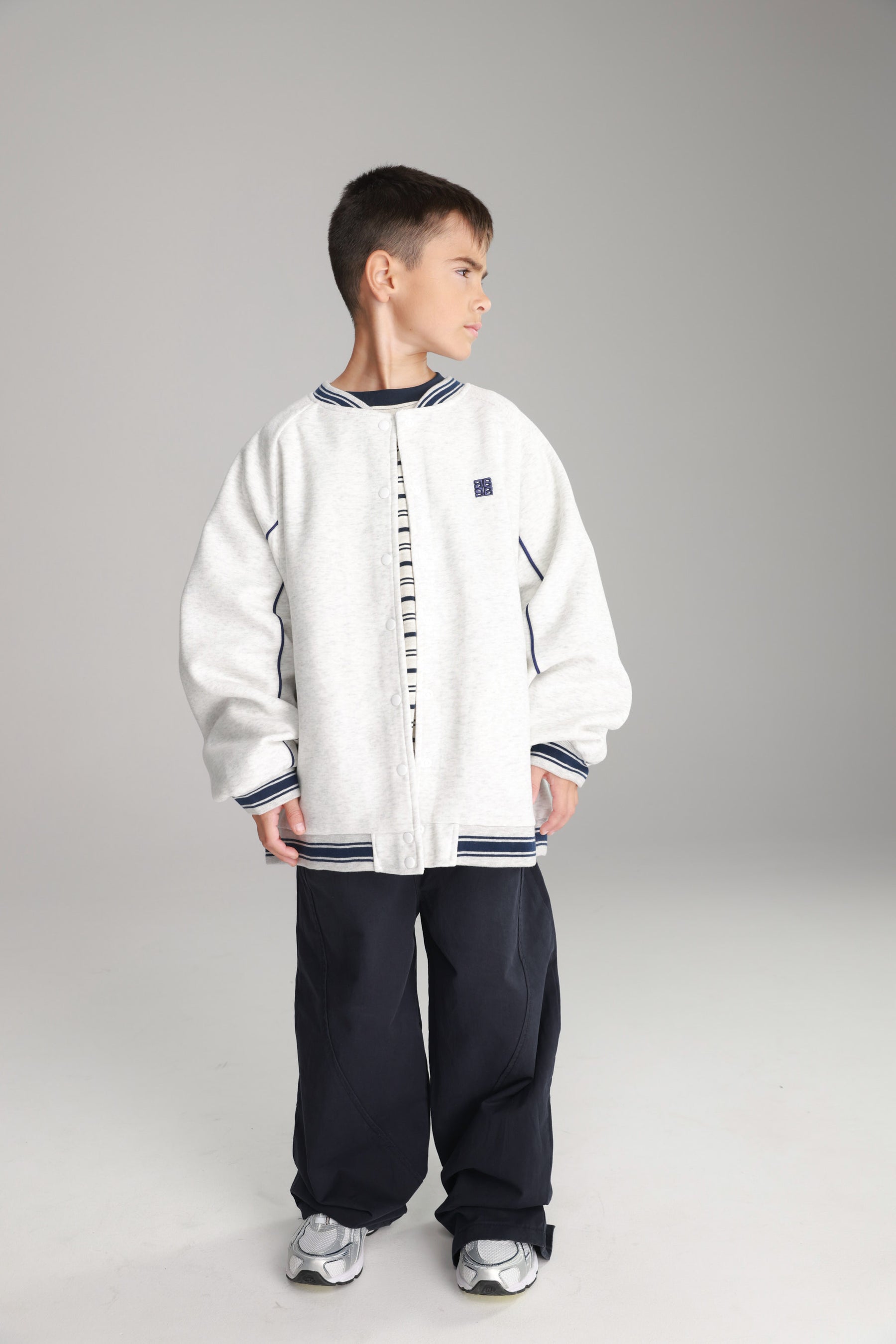 ג'קט אולי אפור בהיר