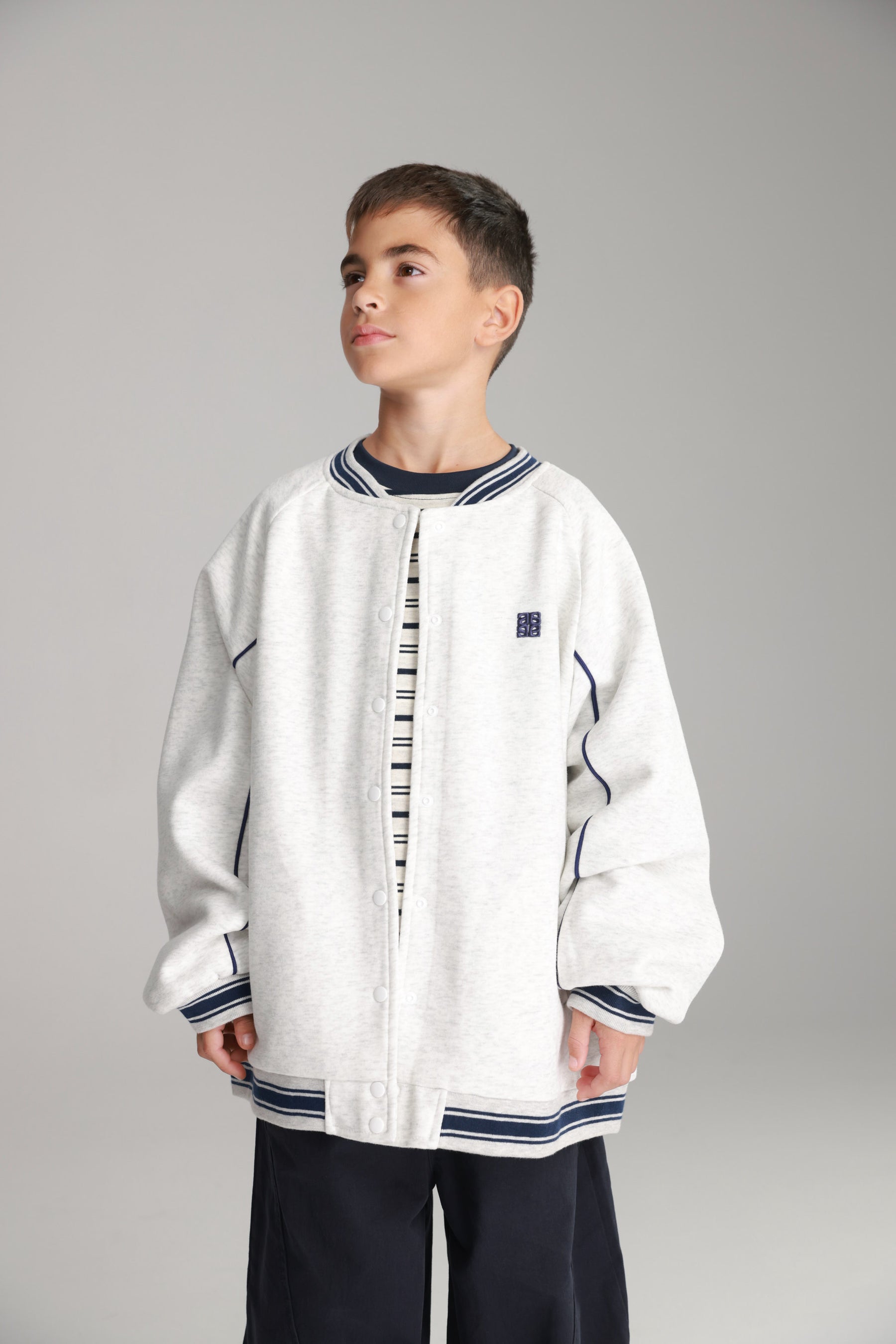 ג'קט אולי אפור בהיר