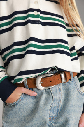 חגורת מודי קאמל אבזם כסף