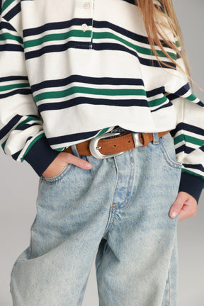 חגורת מודי קאמל אבזם כסף