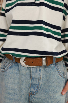 חגורת מודי קאמל אבזם כסף