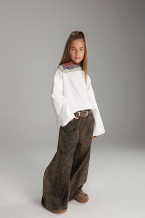 חולצת דורי לבנה