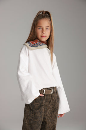 חולצת דורי לבנה