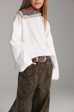 חולצת דורי לבנה