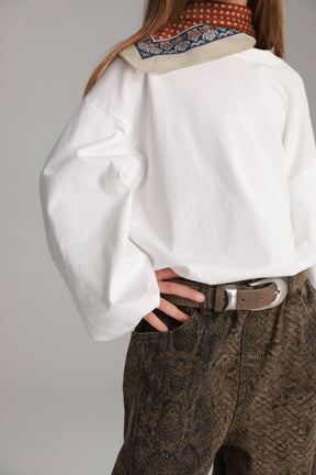 חולצת דורי לבנה