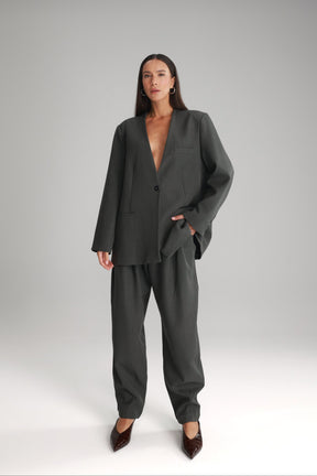 מכנסי אלכסנדרה אפורים