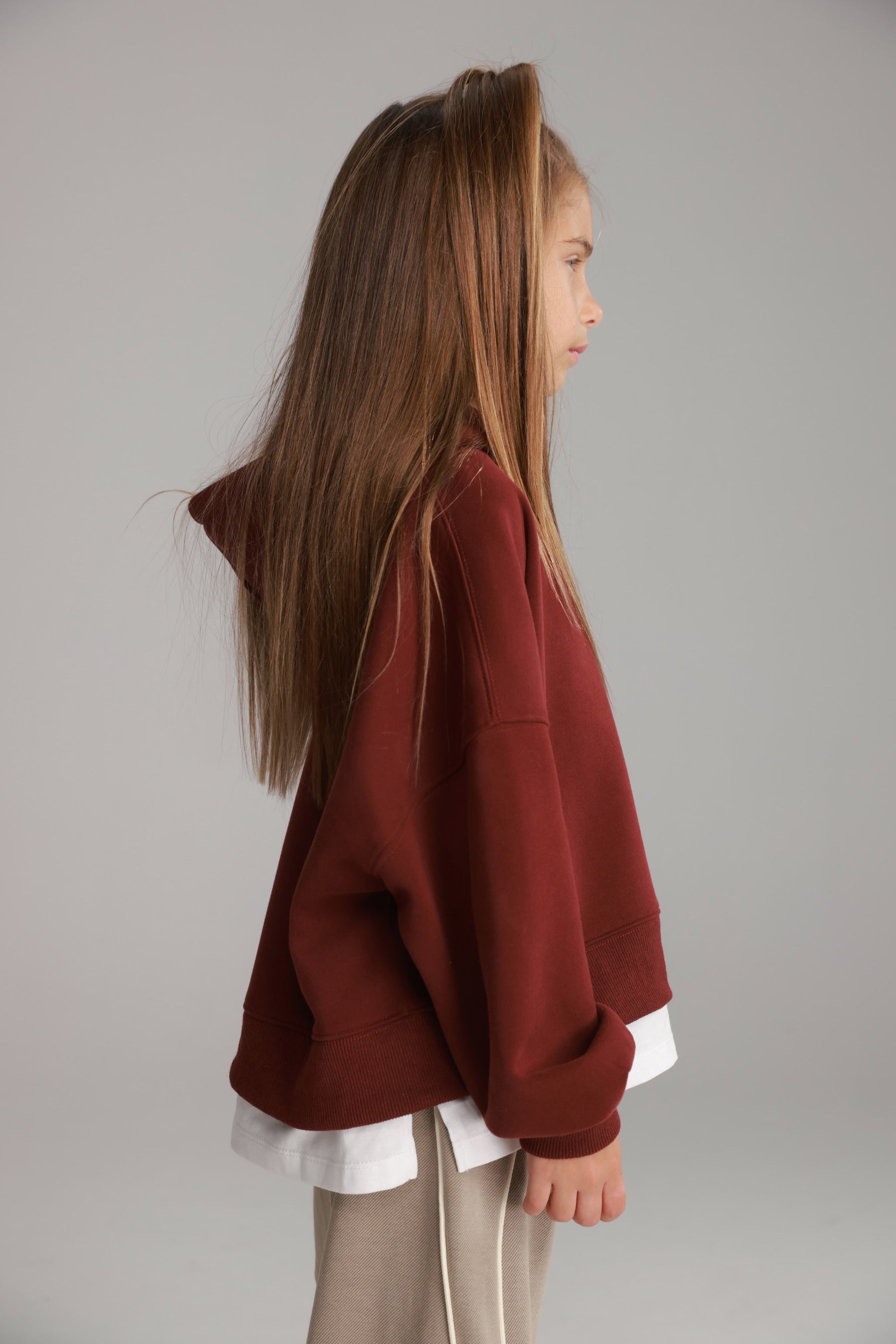 סוויטשירט מיה בורדו