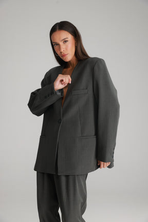 בלייזר אנאבל אפור