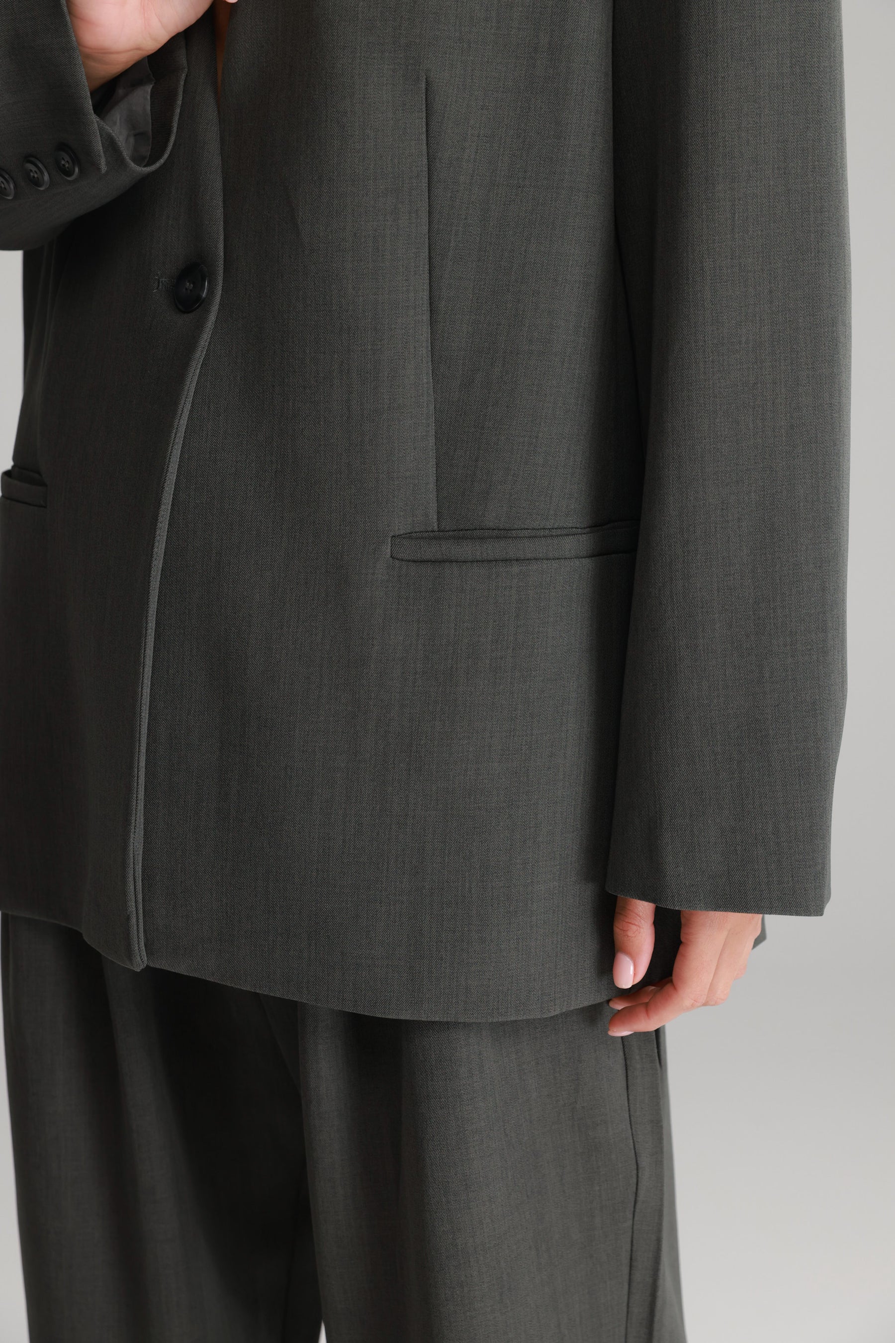 בלייזר אנאבל אפור