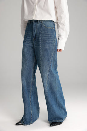 ג'ינס צ'לסי כחול כהה