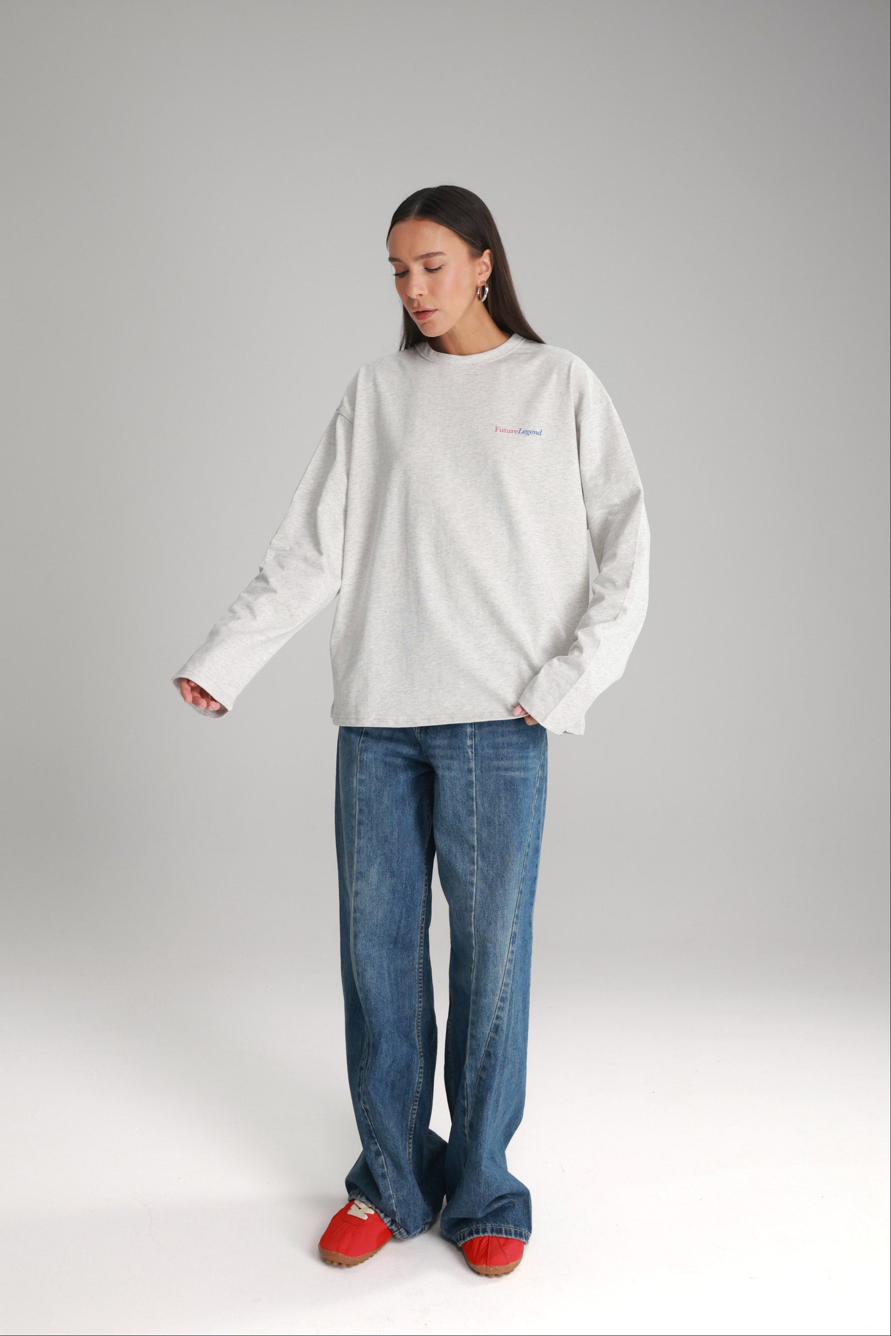 חולצת בל אפורה