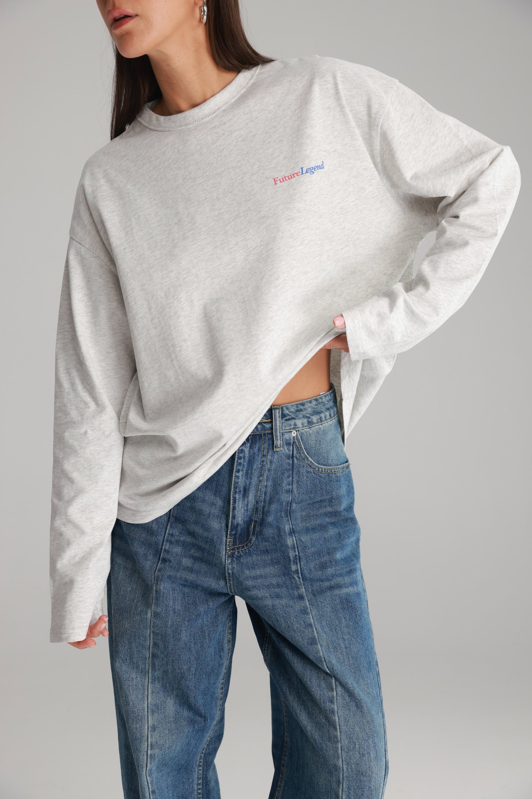 חולצת בל אפורה