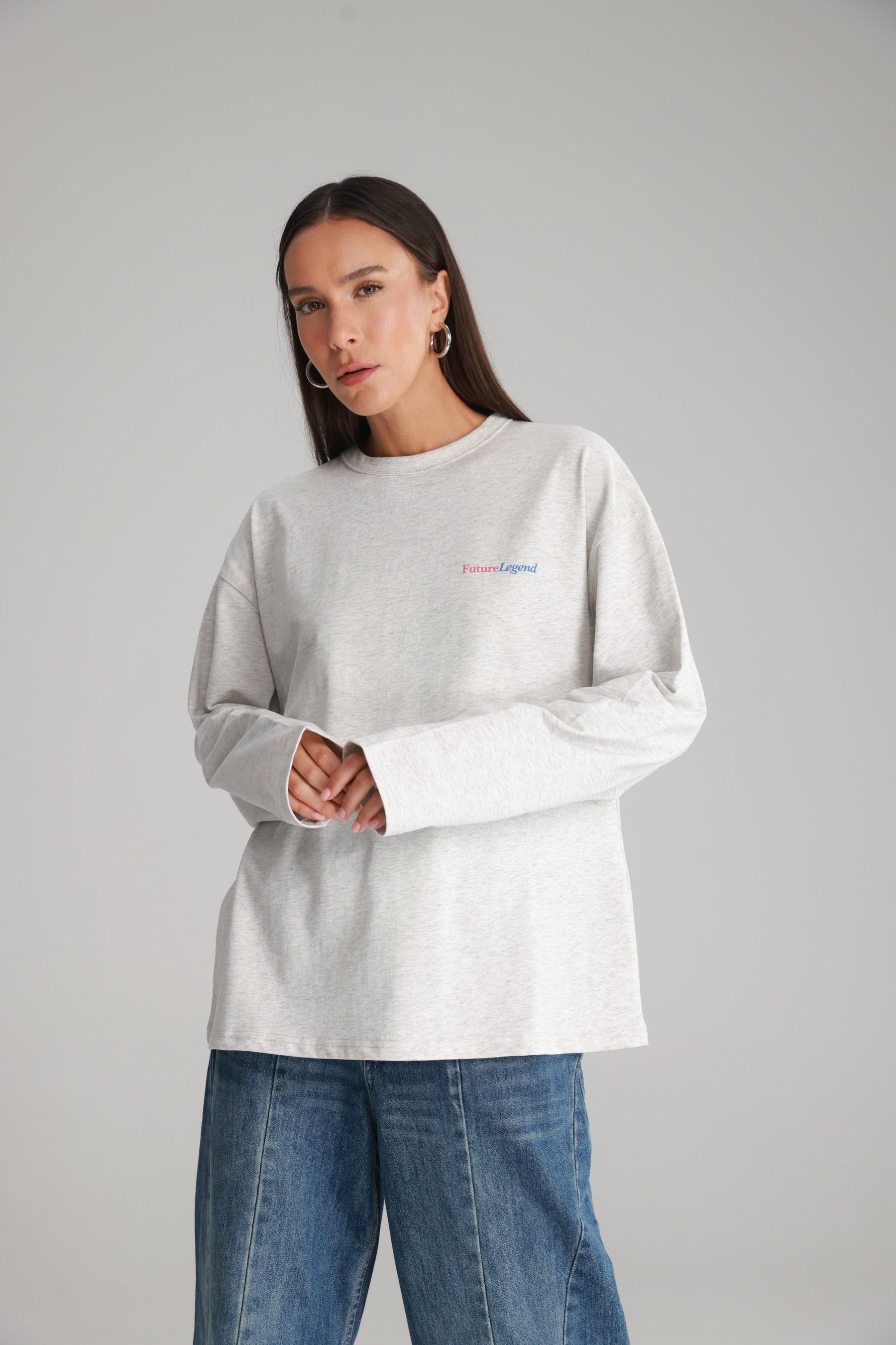 חולצת בל אפורה