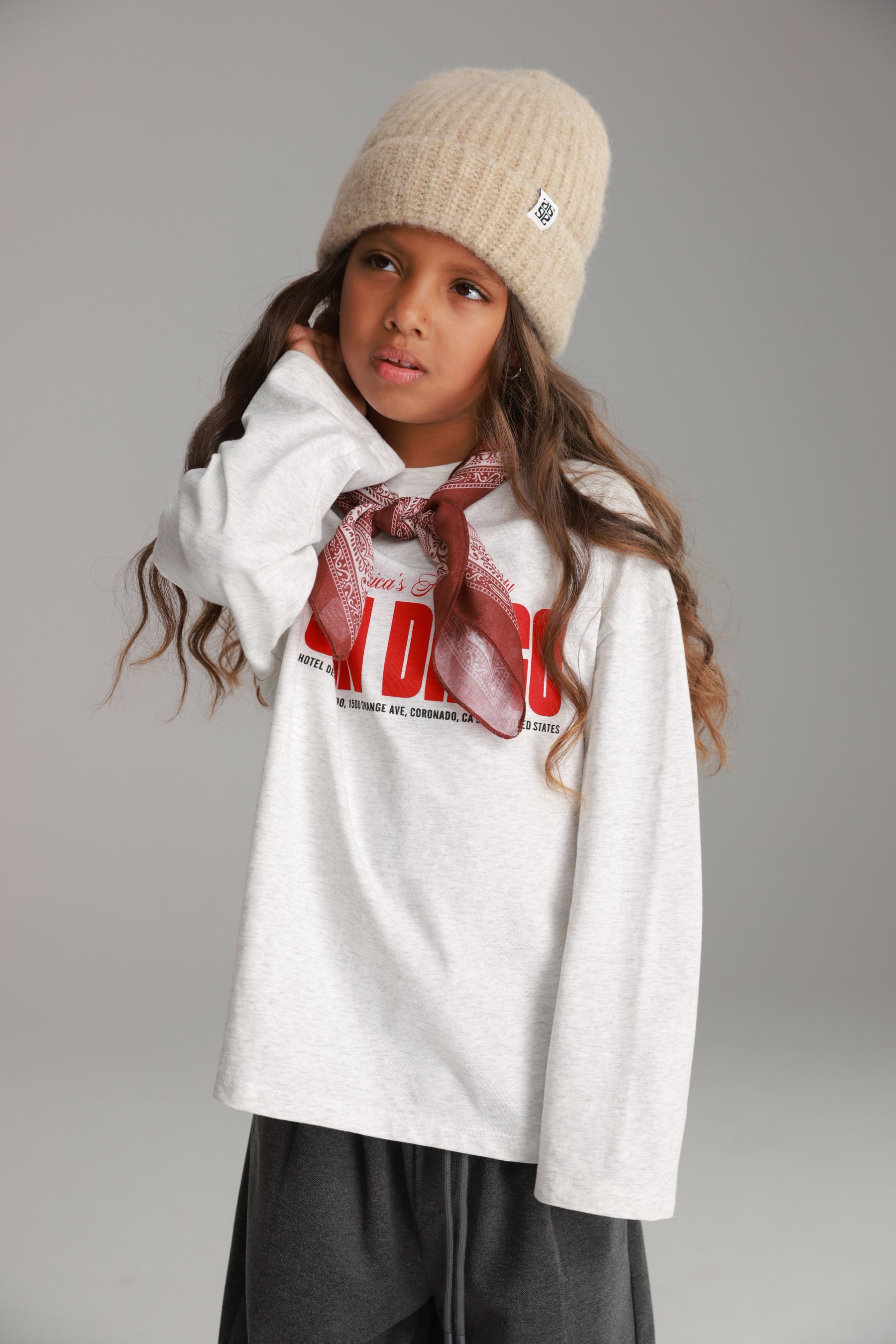 כובע צמר טומי בז'