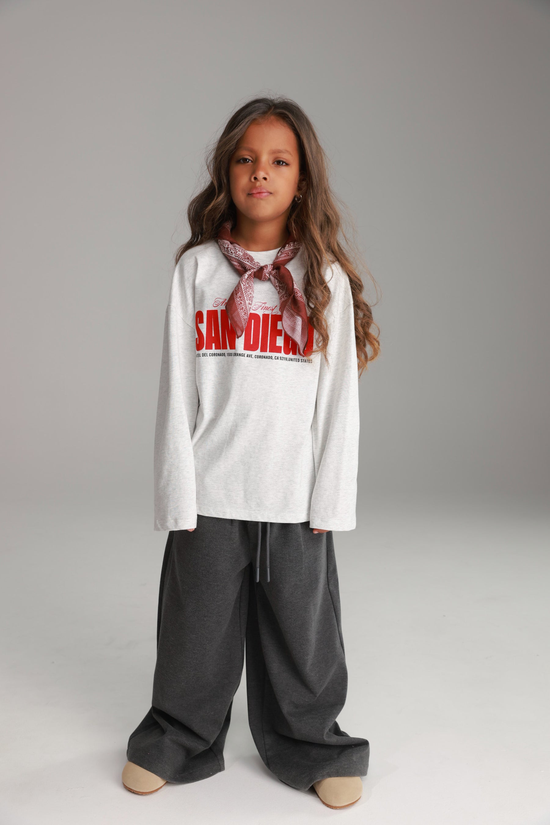 מכנסי אוליביה אפורים