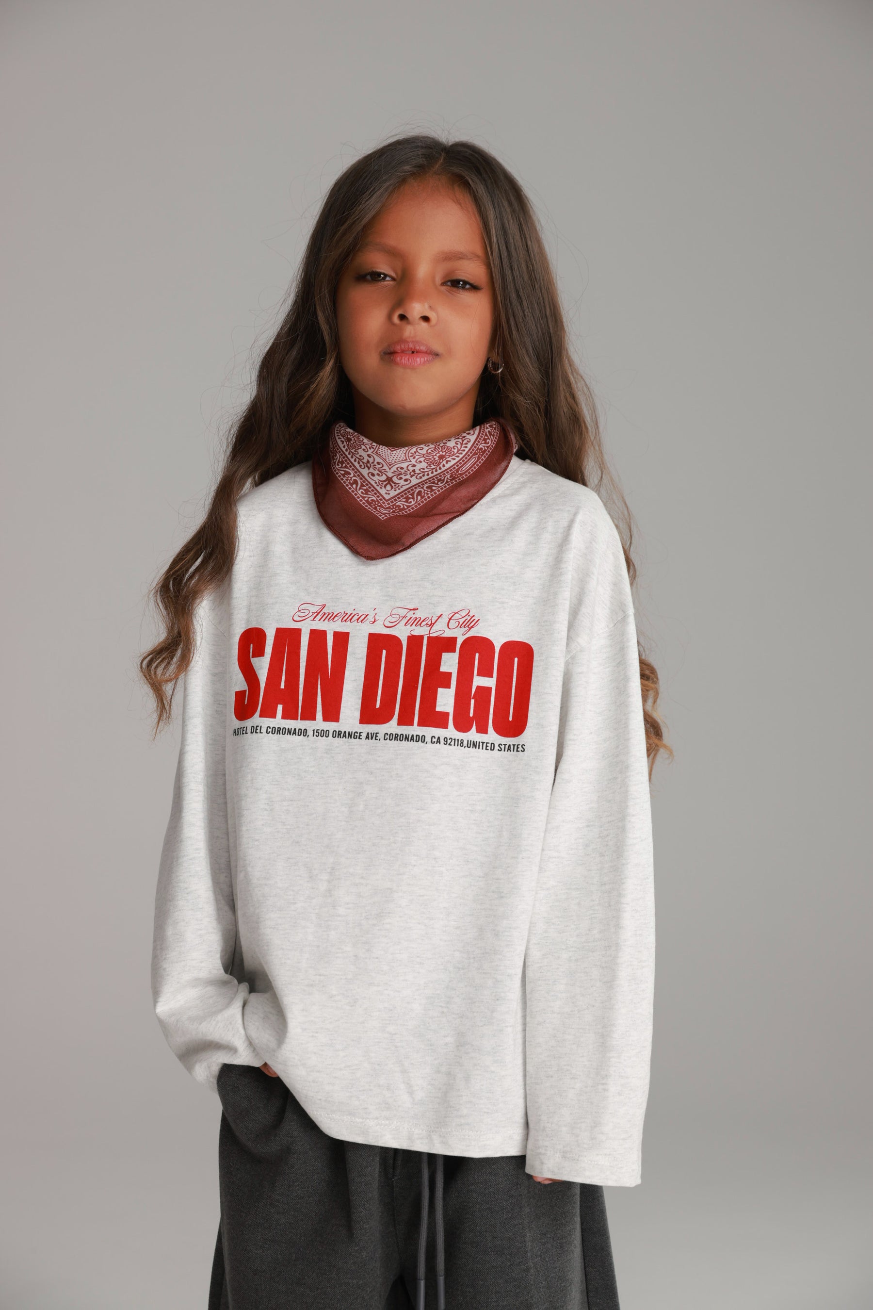 חולצת דייגו אפור בהיר