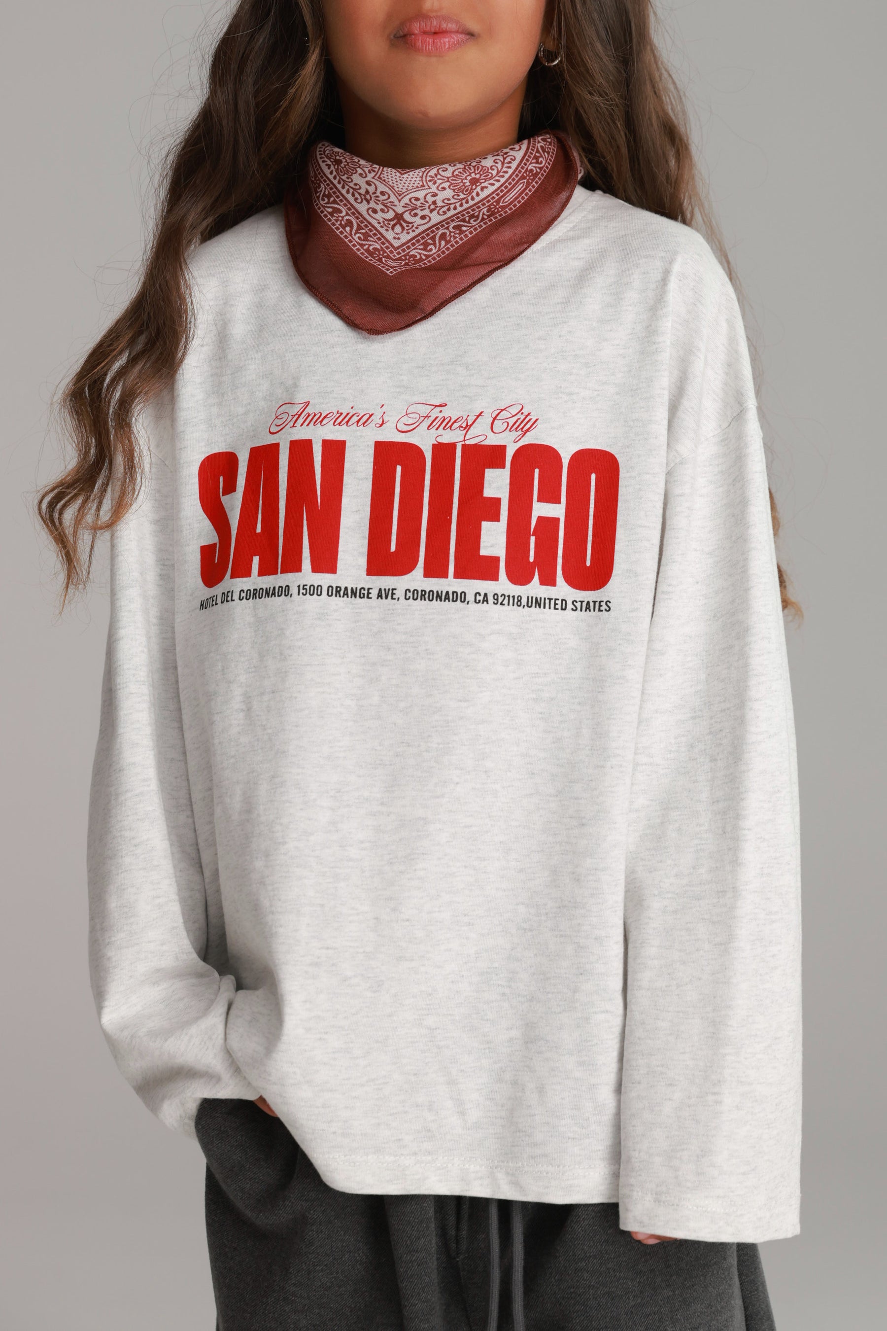 חולצת דייגו אפור בהיר