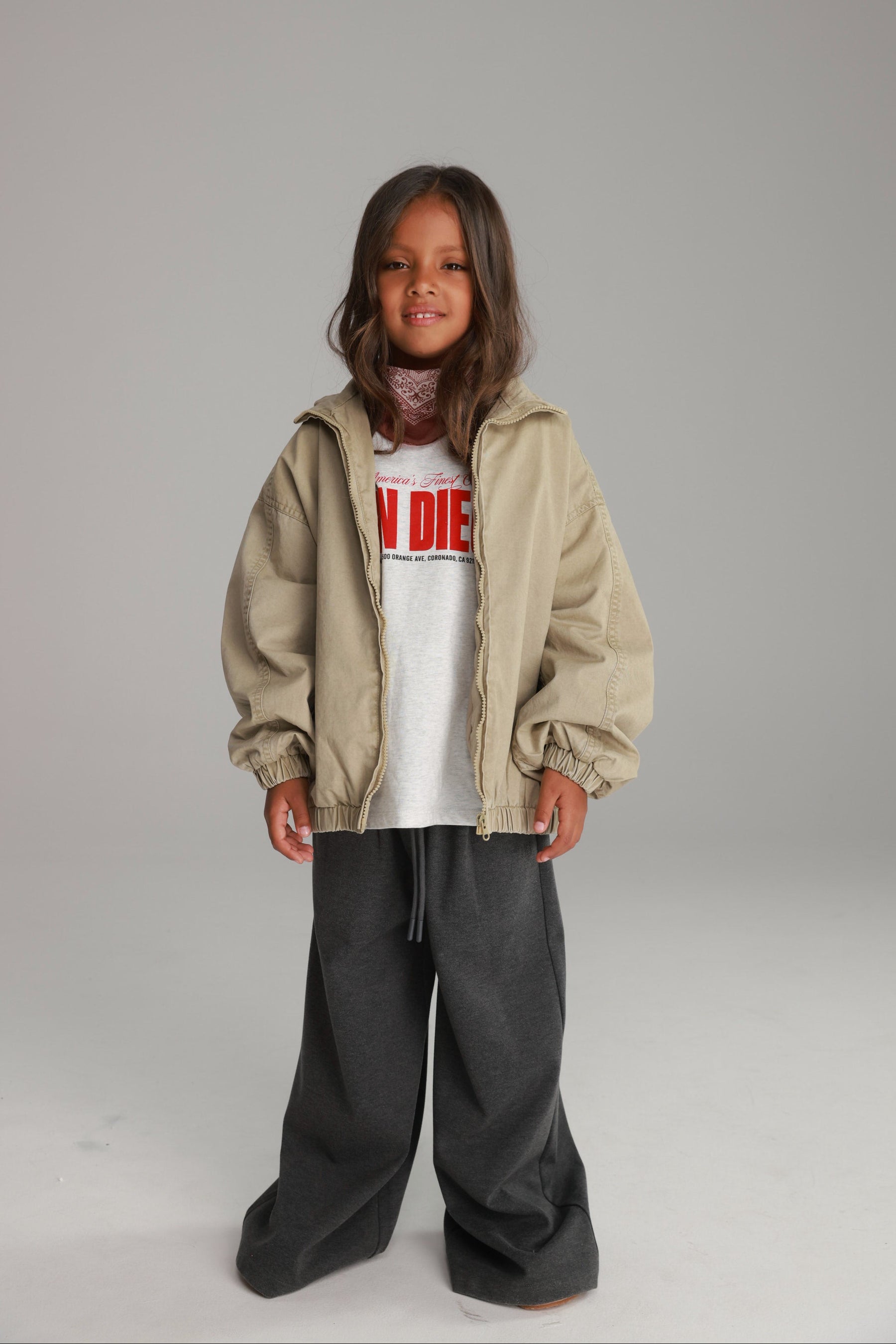 חולצת דייגו אפור בהיר