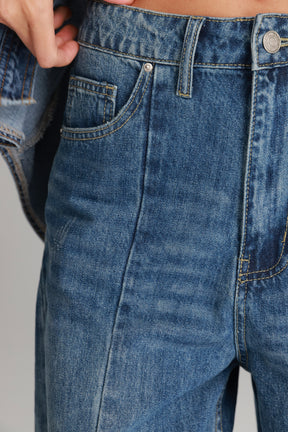 ג'ינס צ'לסי כחול כהה