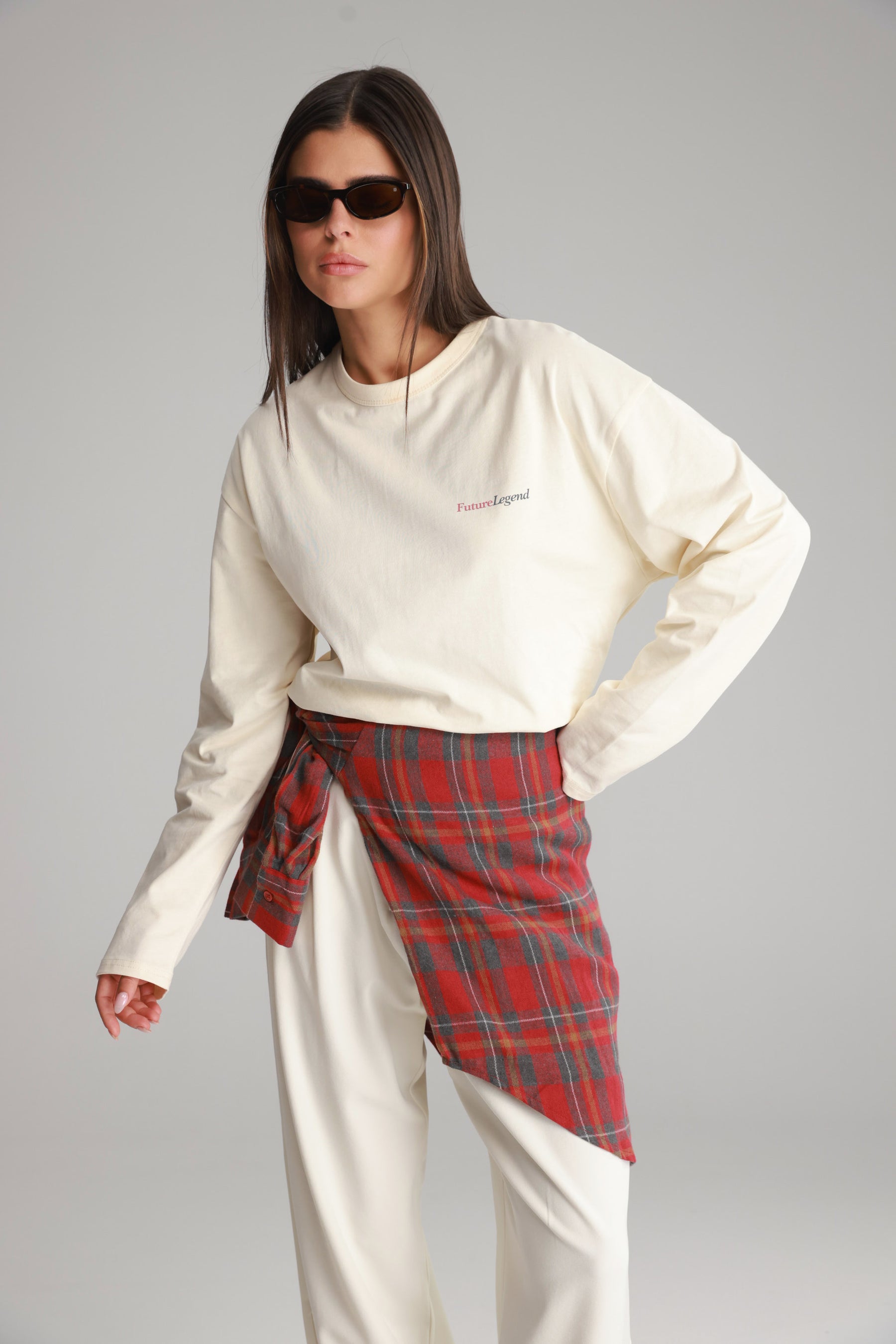 חולצת בל שמנת