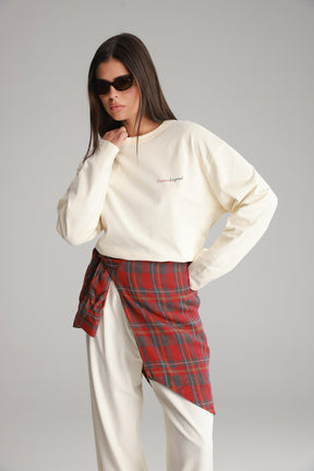 חולצת בל שמנת