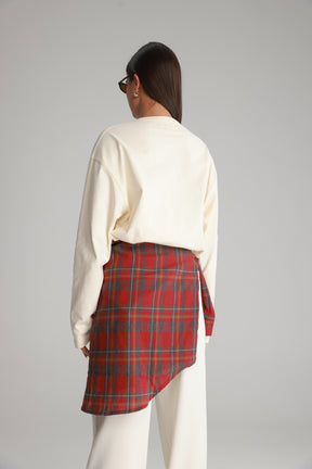 חולצת בל שמנת