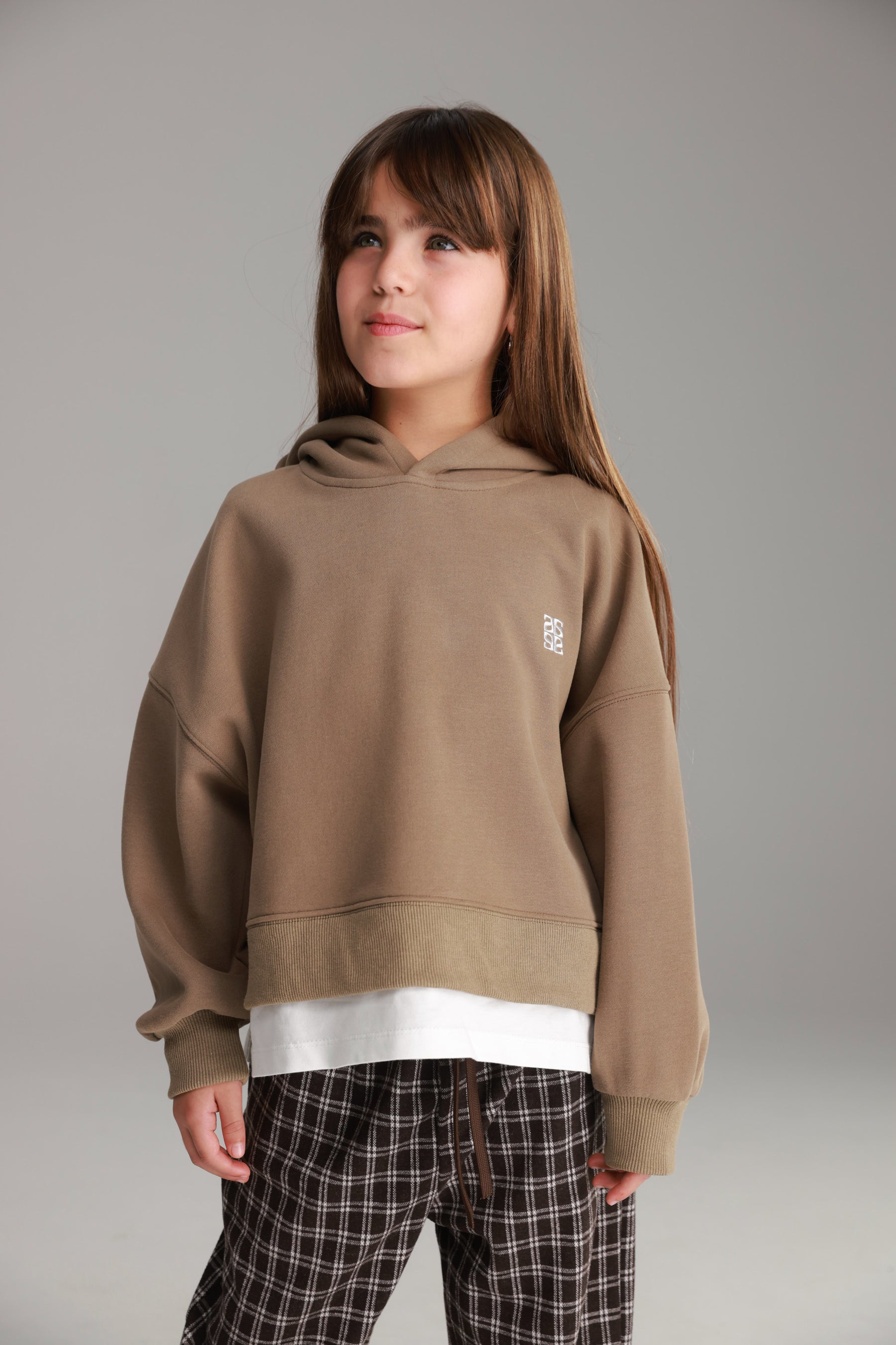 סוויטשירט מיה חום