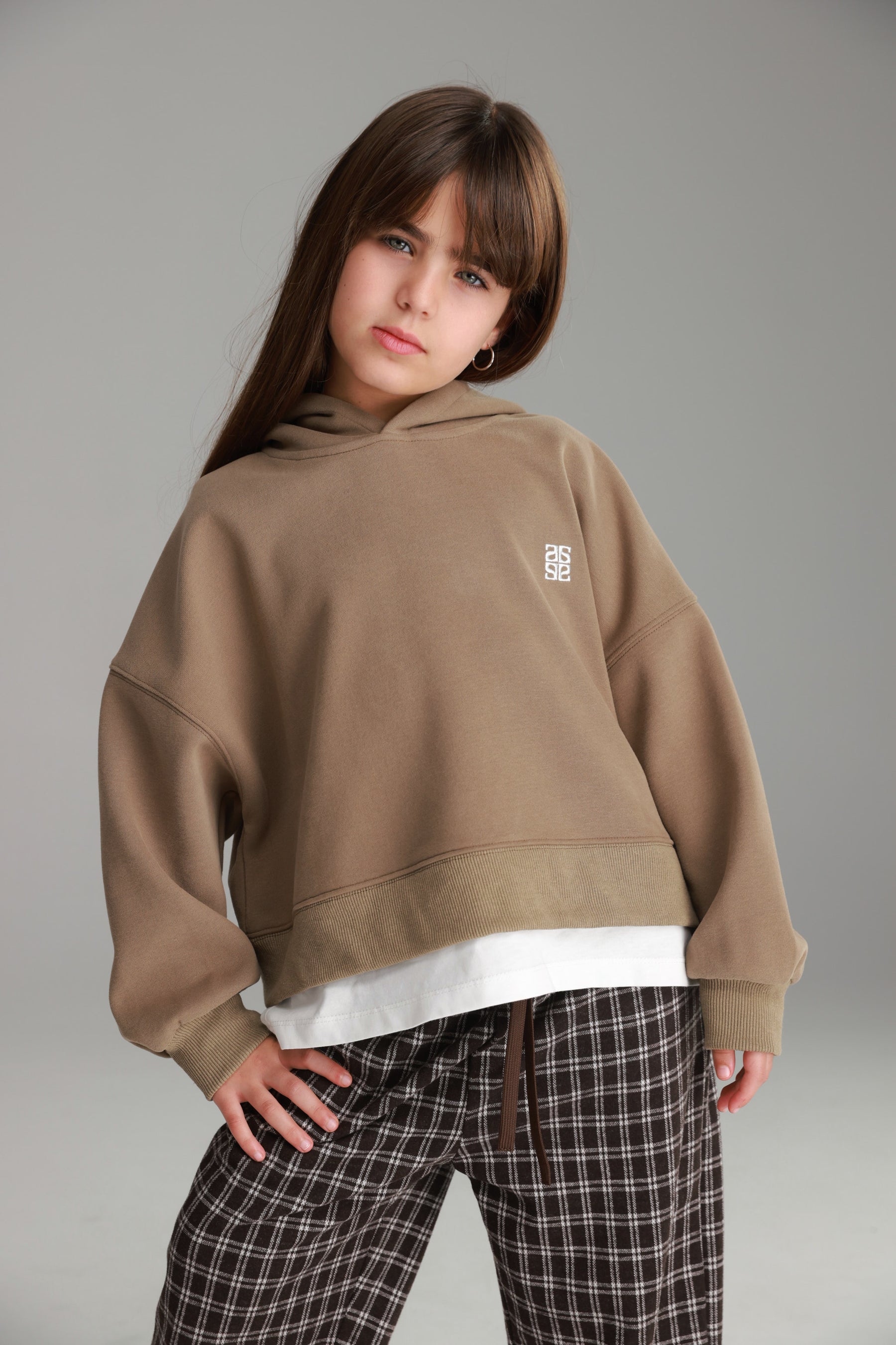 סוויטשירט מיה חום