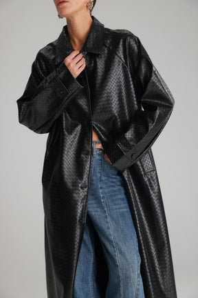 מעיל מרגרט שחור