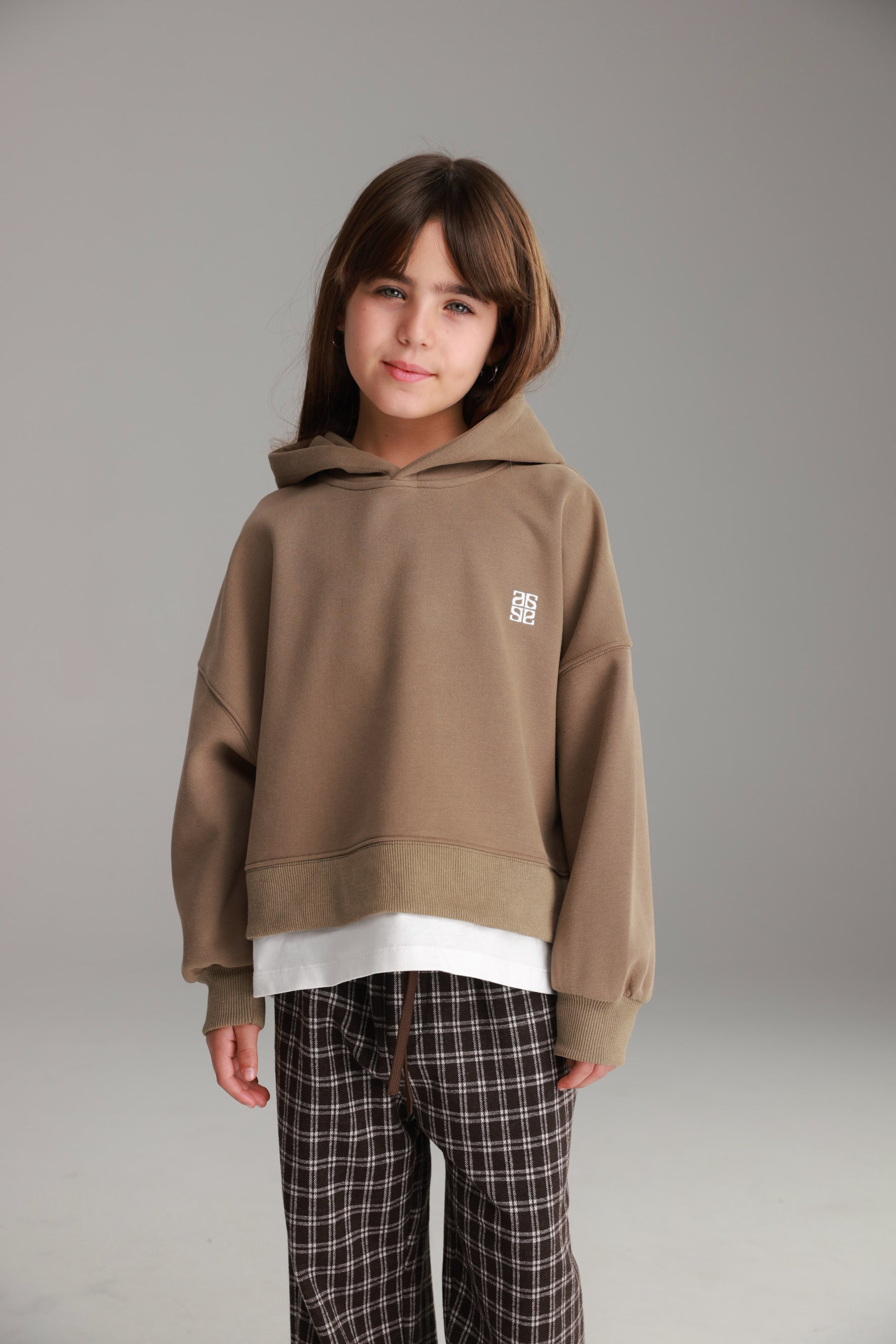 סוויטשירט מיה חום