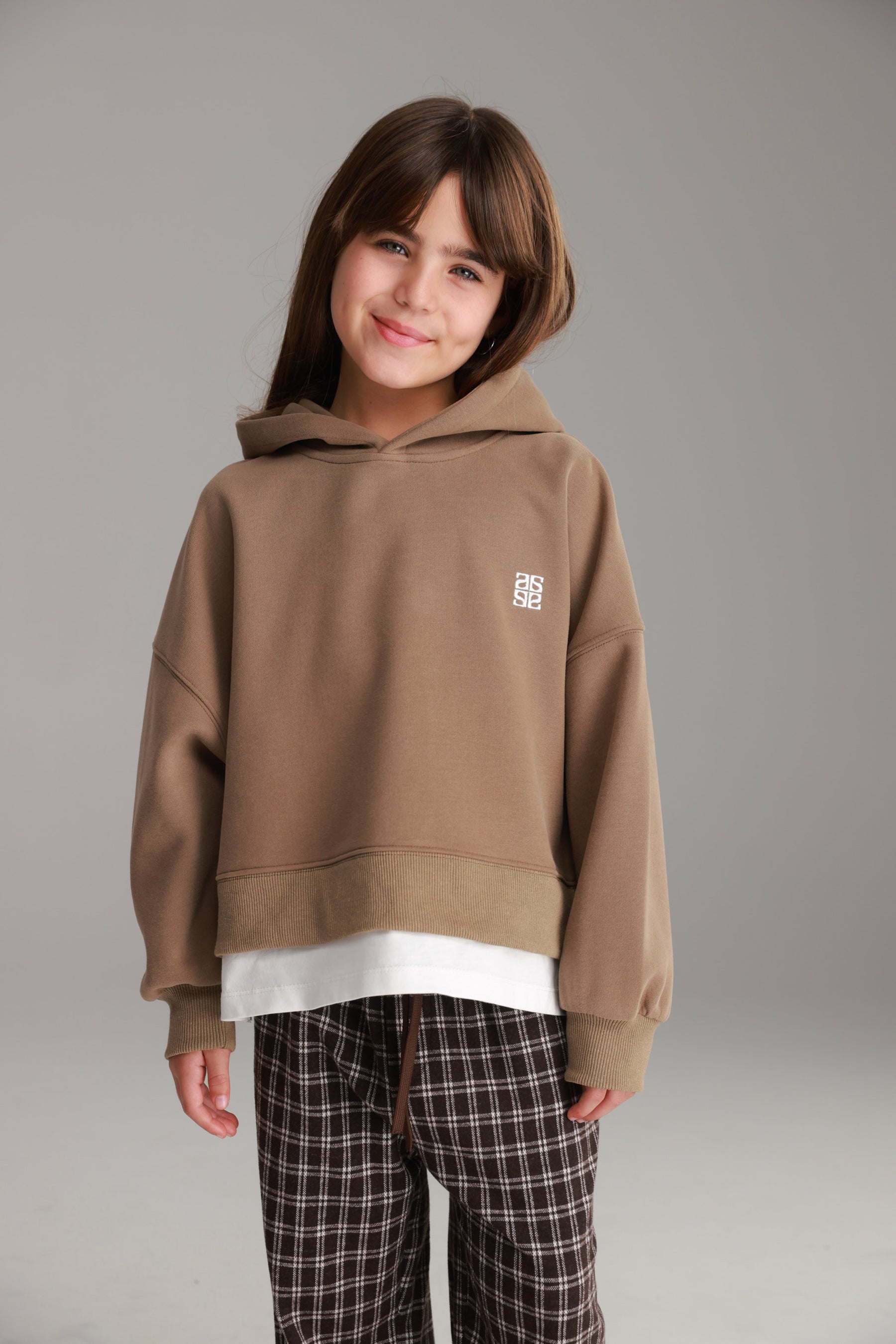 סוויטשירט מיה חום