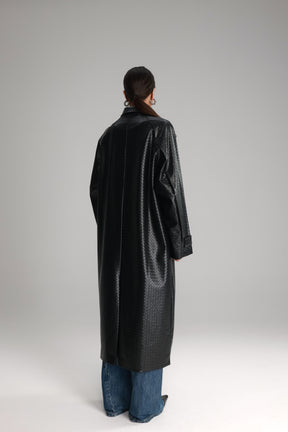 מעיל מרגרט שחור