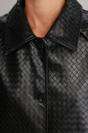 מעיל מרגרט שחור