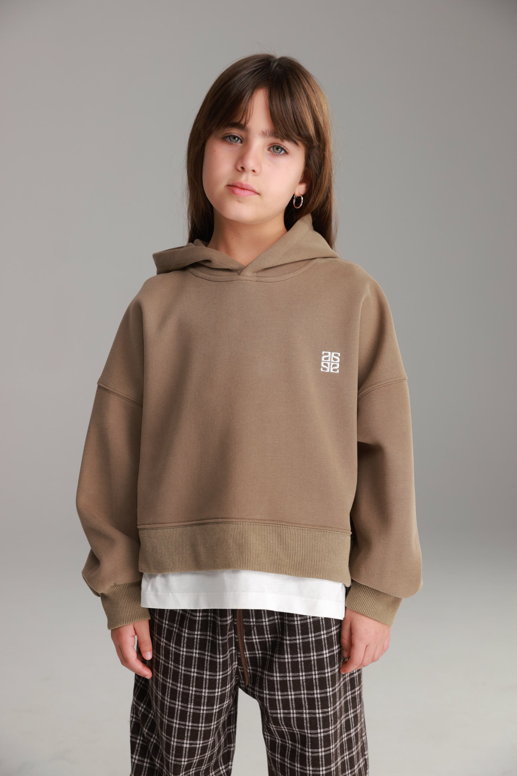 סוויטשירט מיה חום