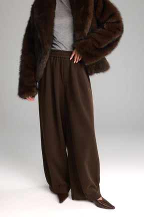 מכנסי בילי חום כהה