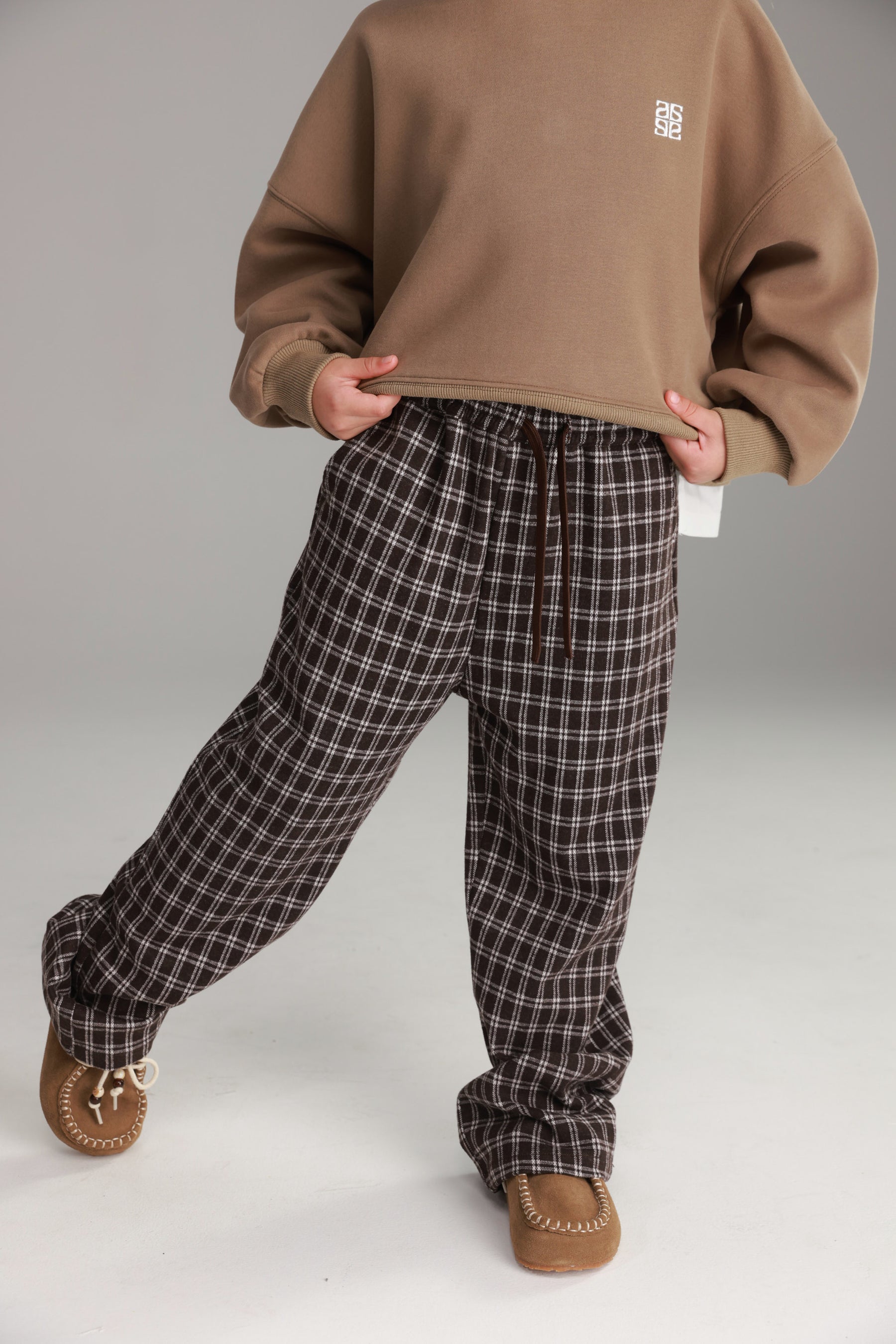 מכנסי אנטון חומים