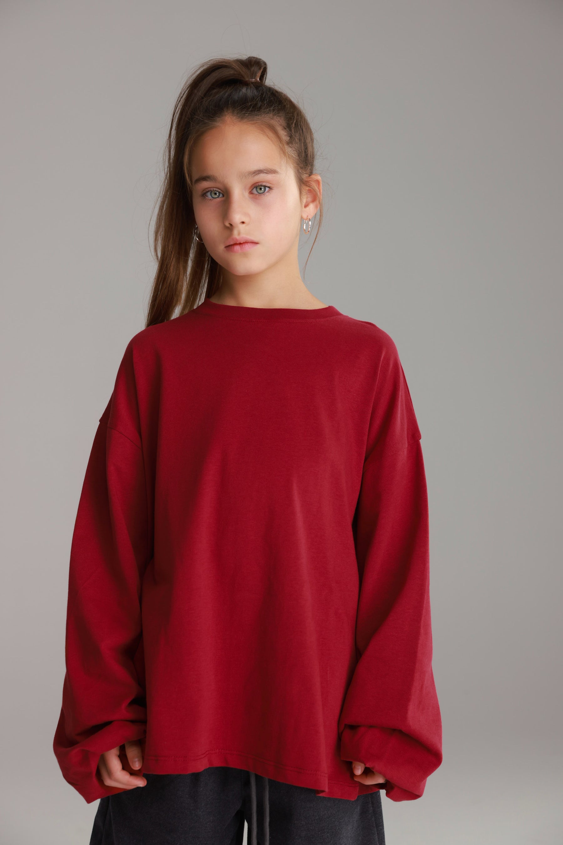 חולצת דורי בורדו