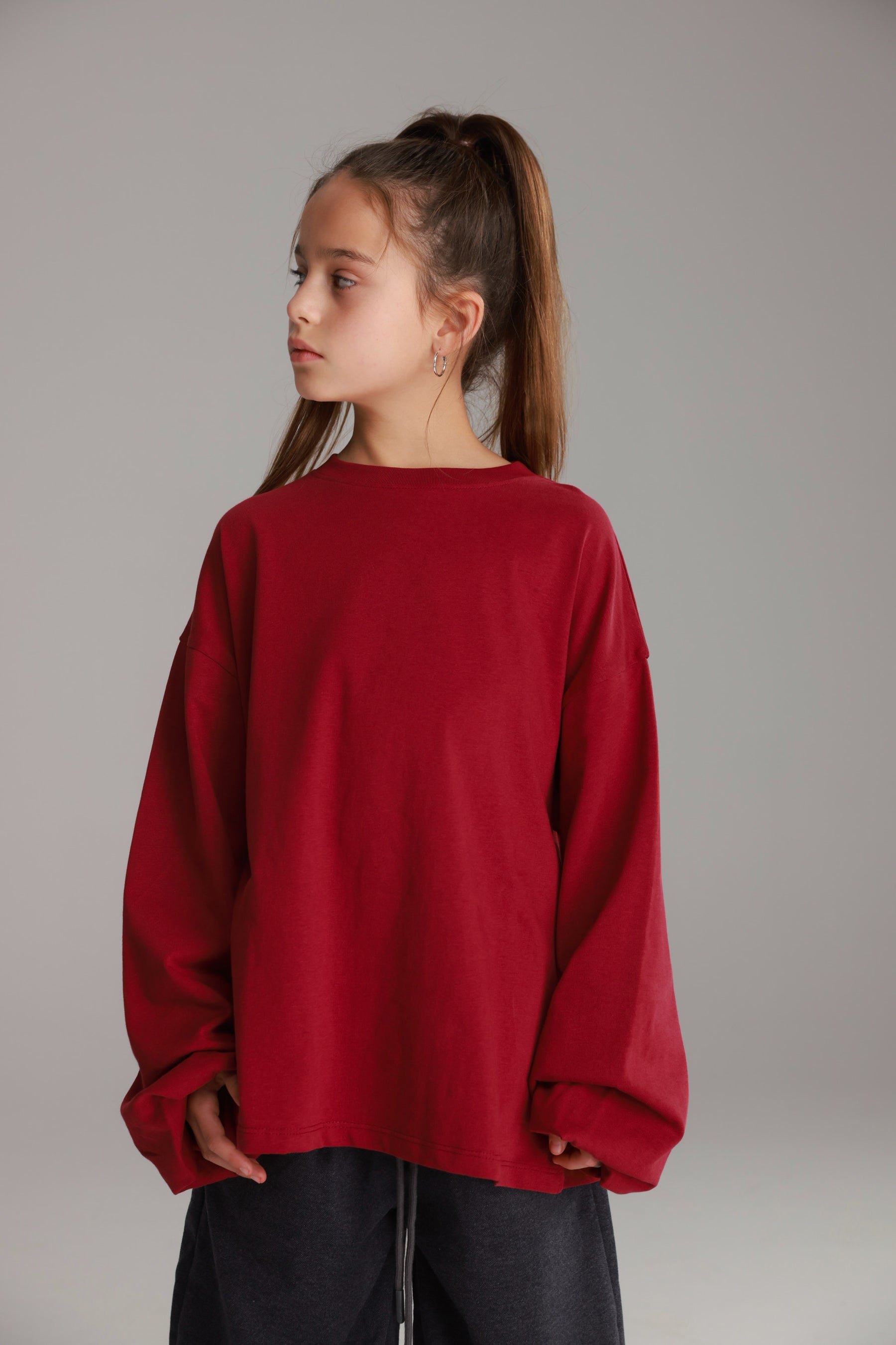 חולצת דורי בורדו