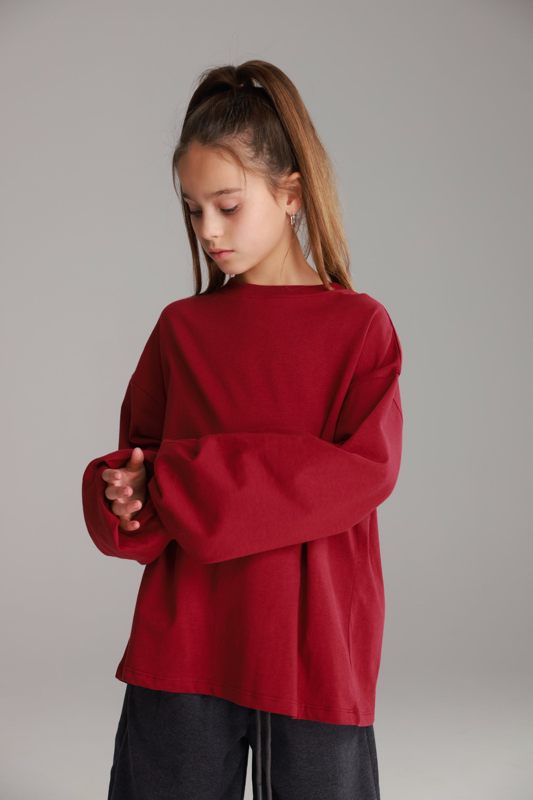 חולצת דורי בורדו