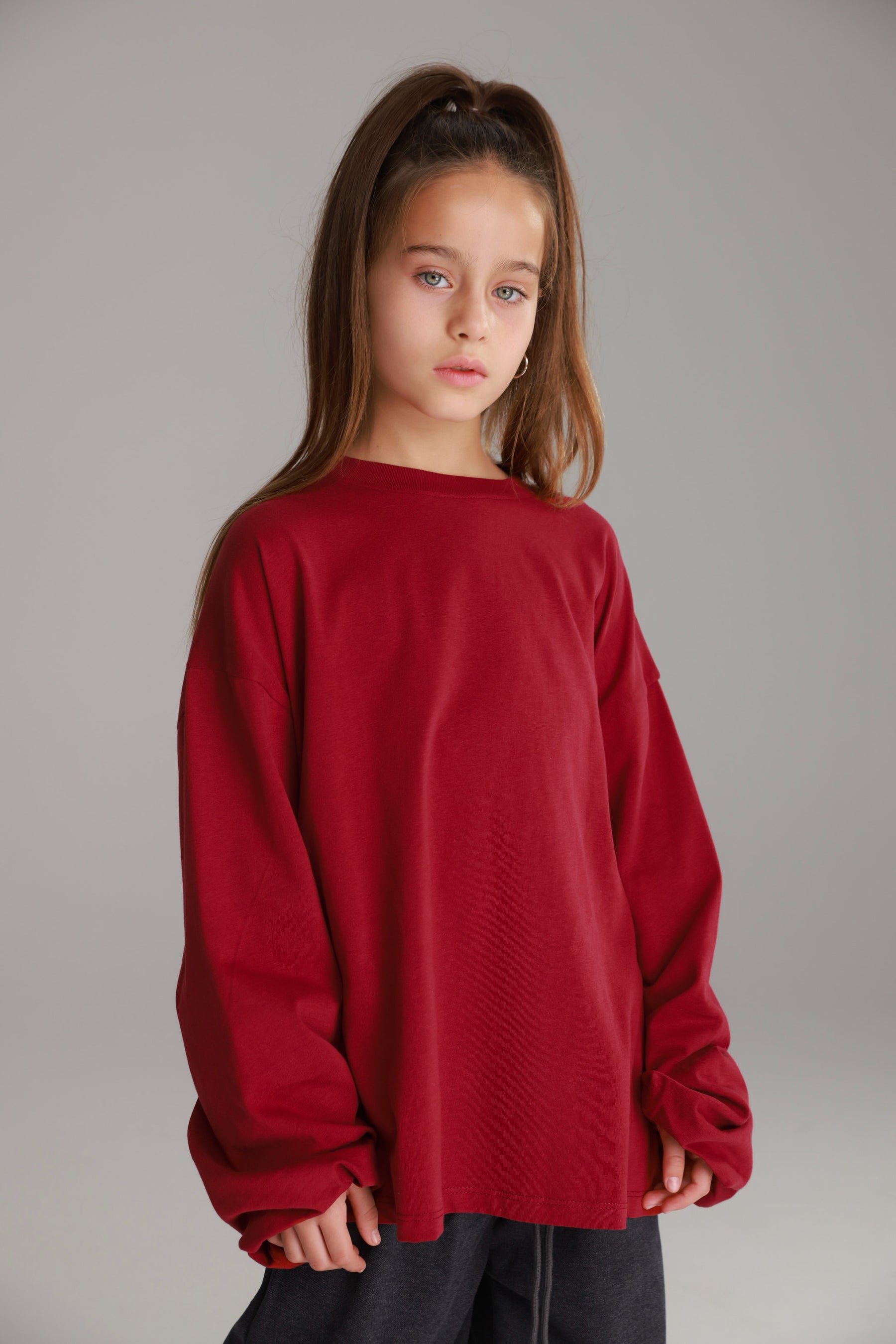 חולצת דורי בורדו