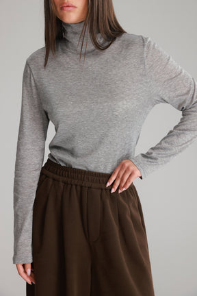 חולצת גולף בריאנה אפורה