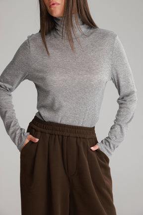 חולצת גולף בריאנה אפורה