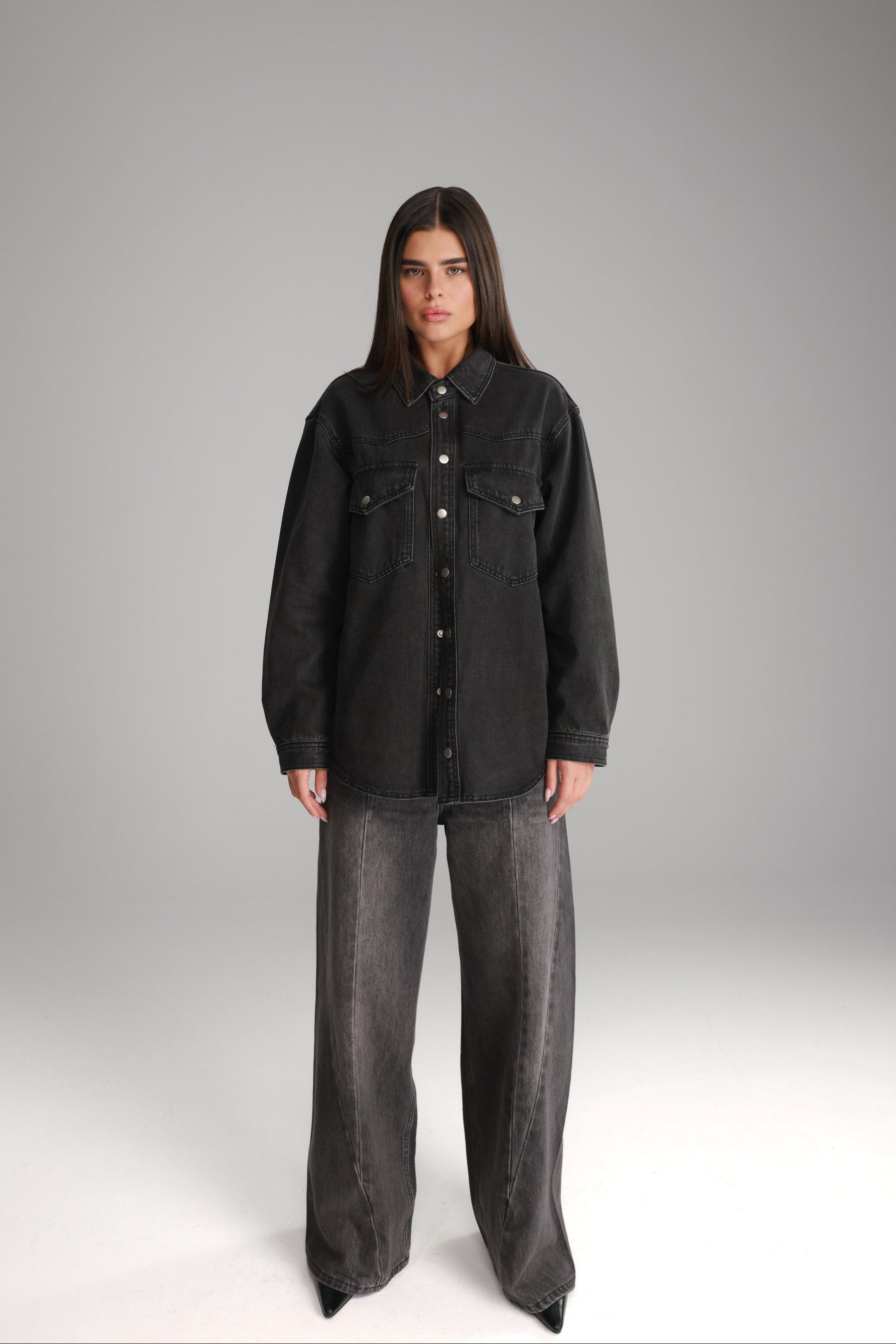 ג'ינס צ'לסי שחור