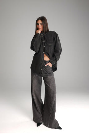 ג'ינס צ'לסי שחור