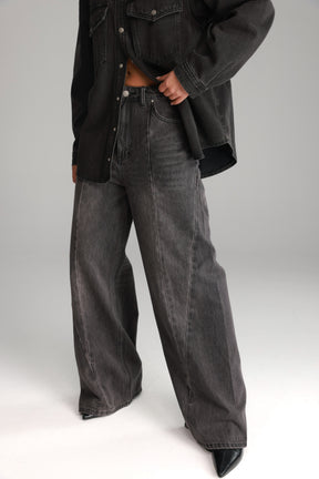 ג'ינס צ'לסי שחור