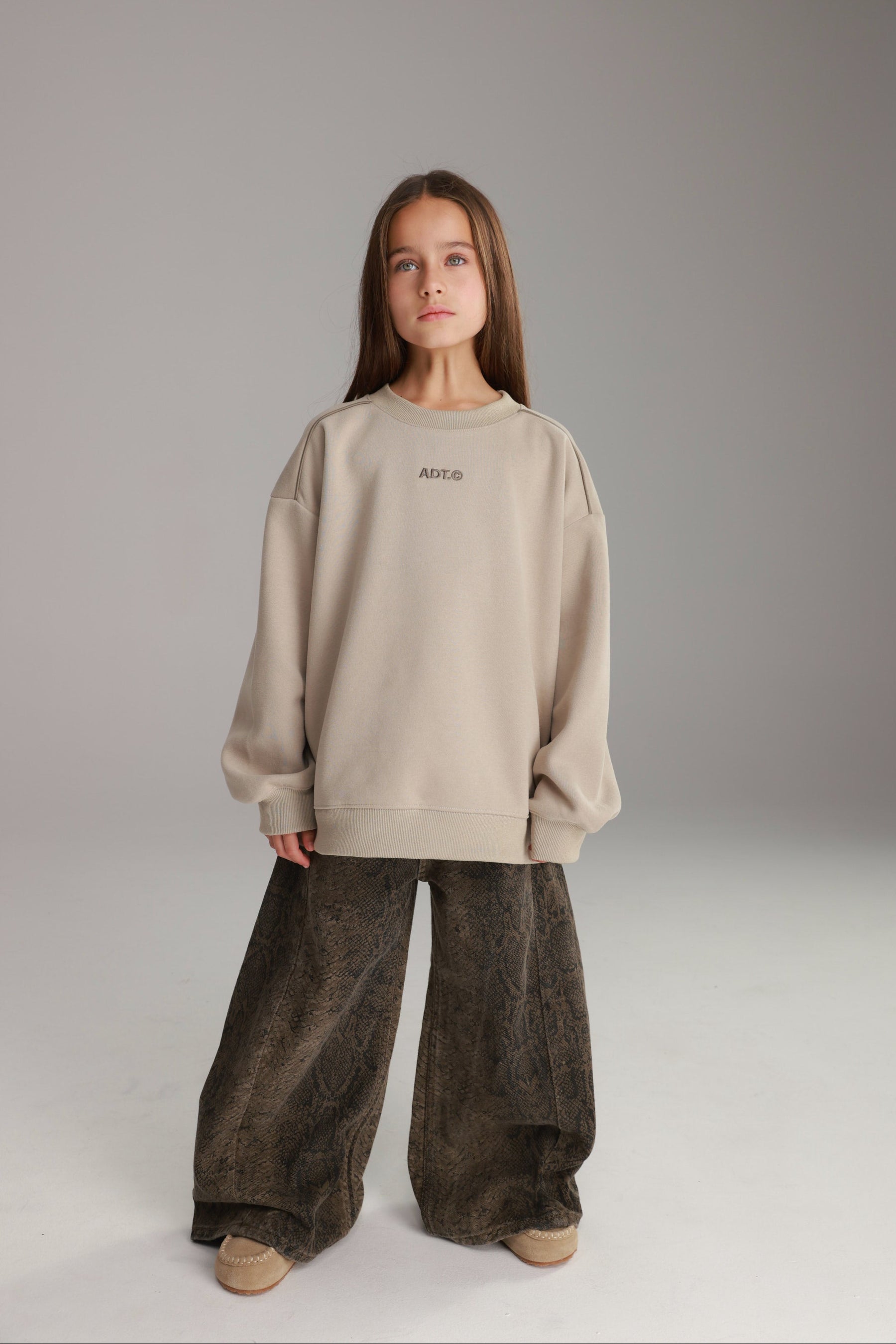 סוויטשירט היילי בז'