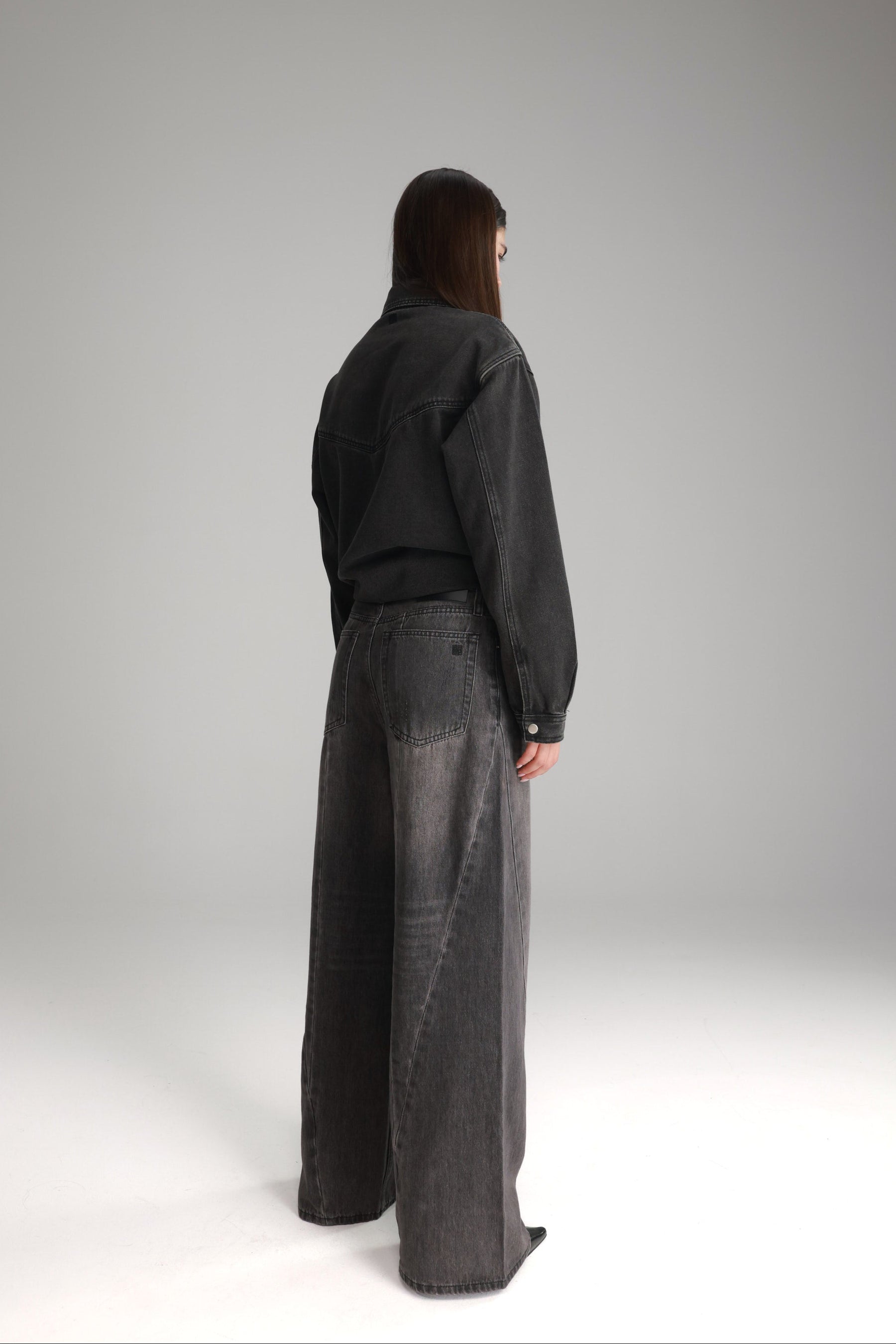 ג'ינס צ'לסי שחור